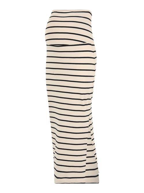 MAMALICIOUS Nederdel 'MLEva'  sort / uldhvid