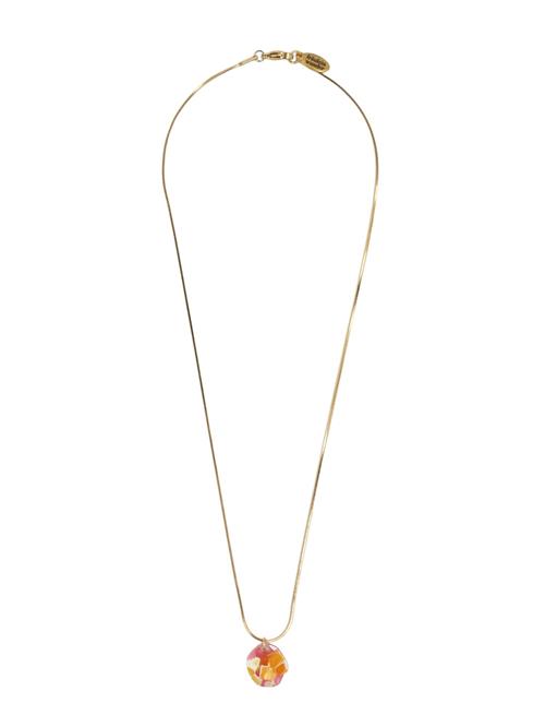 Fräulein Wunder Kæde 'Alice'  guld / orange / pink