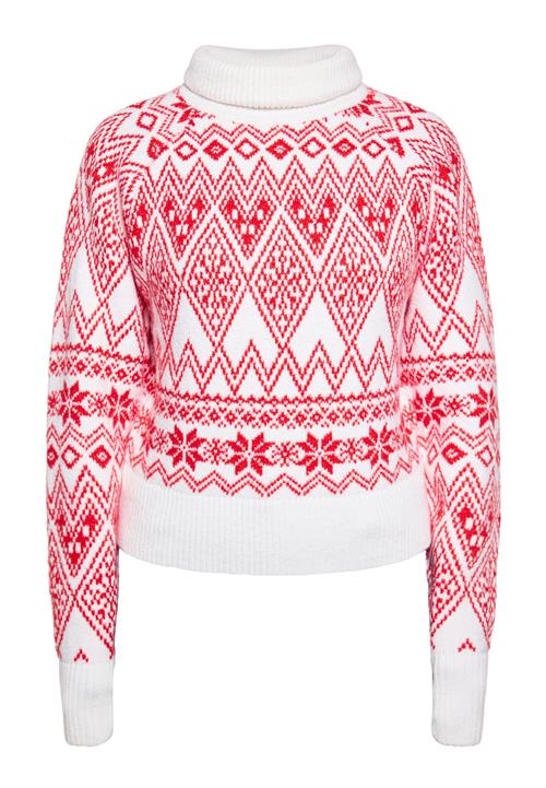 MYMO Pullover  rød / hvid