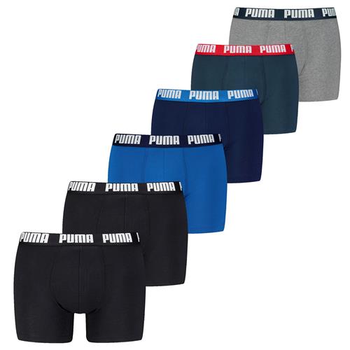 PUMA Boksershorts 'Everyday'  blå / marin / navy / grå-meleret / sort