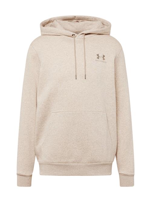 UNDER ARMOUR Sportsweatshirt 'Essential'  taupe