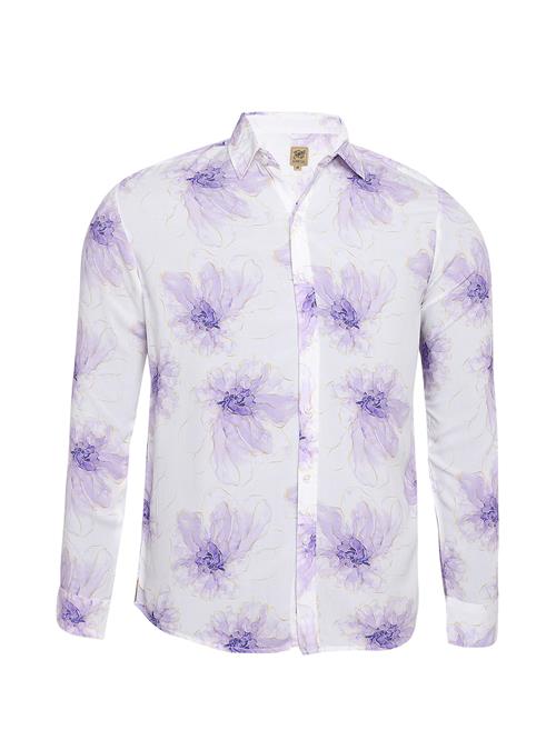 Campus Sutra Skjorte 'Derek'  beige / lilla