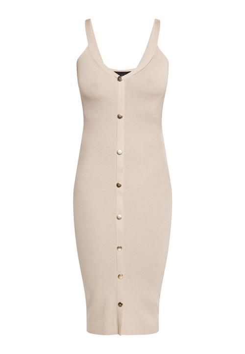 NAEMI Strikkjole  creme