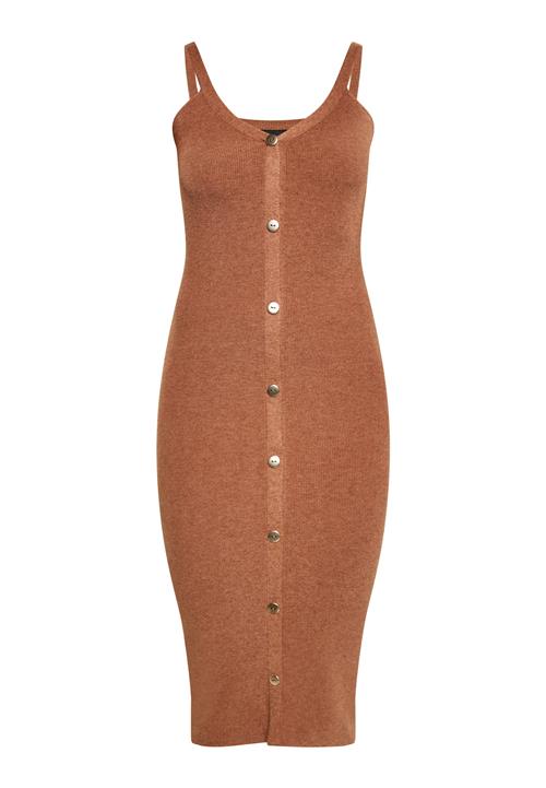 NAEMI Strikkjole  karamel