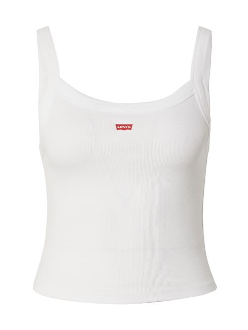 LEVI'S ® Overdel 'Essential Sporty Tank Top'  rød / hvid