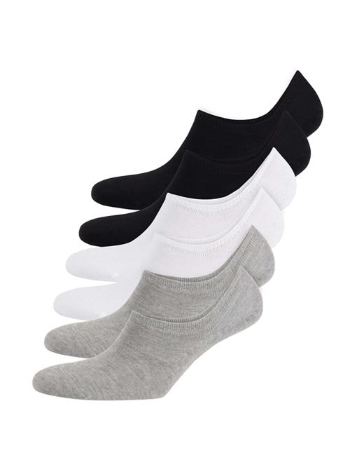 WESTMARK LONDON Sokker 'Invisible'  grå-meleret / sort / hvid