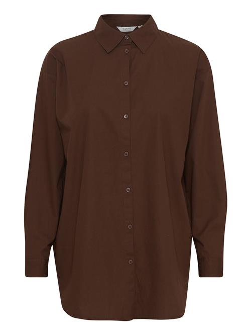 b.young Bluse 'Gamze'  mørkebrun