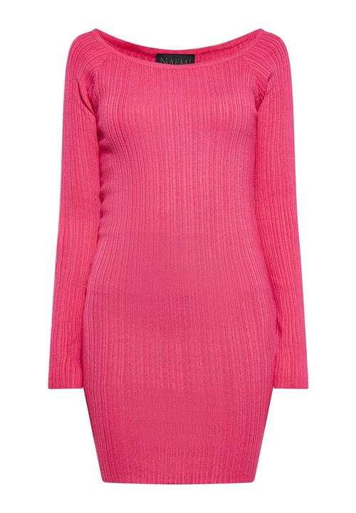 NAEMI Strikkjole  pink