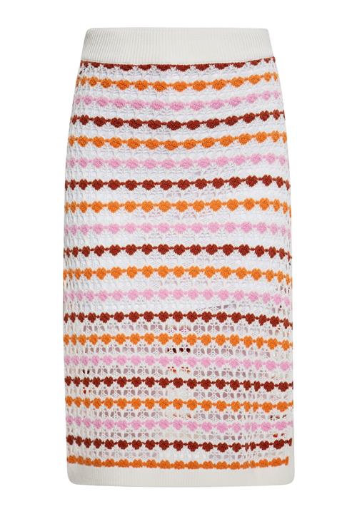 ebeeza Nederdel  orange / lyserød / vinrød / hvid