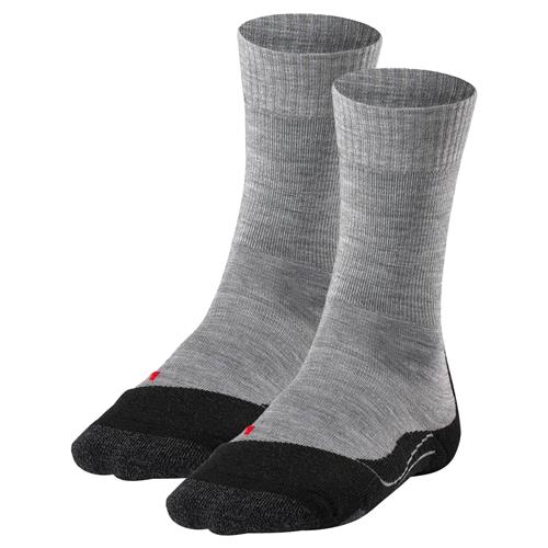 FALKE Sportssokker  lysegrå / sort / sort-meleret
