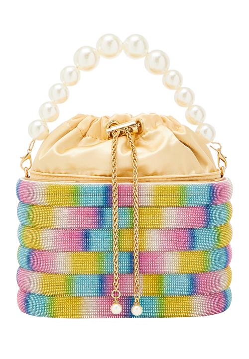 FELIPA Posetaske  lyseblå / mørkeblå / citron / lyserød