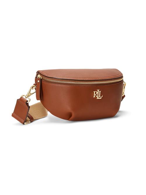 Lauren Ralph Lauren Bæltetaske 'MARCY'  beige / cognac / guld