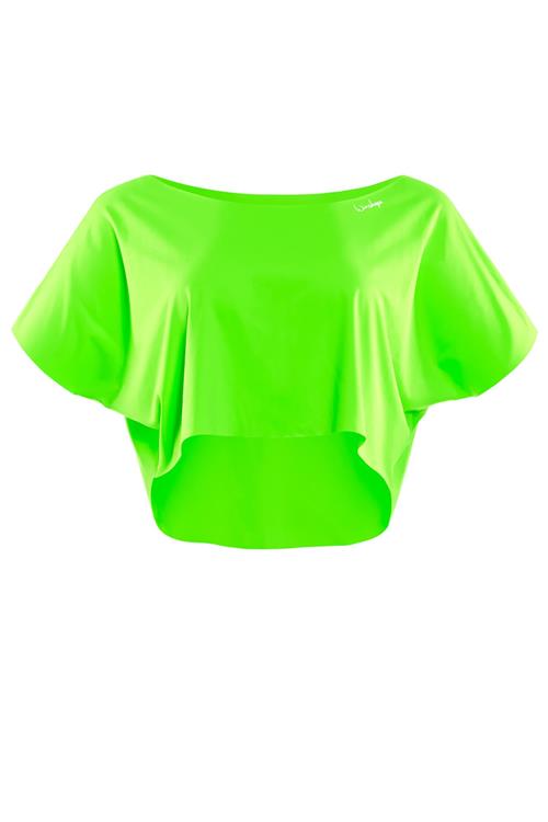Winshape Funktionsbluse 'DT104'  neongrøn / hvid