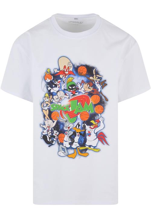 MT Upscale Bluser & t-shirts 'Space Jam Teamwork'  natblå / grøn / orange / offwhite
