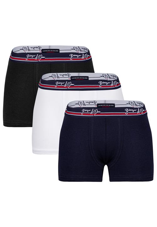 Giorgio di Mare Boksershorts  navy / rød / sort / hvid
