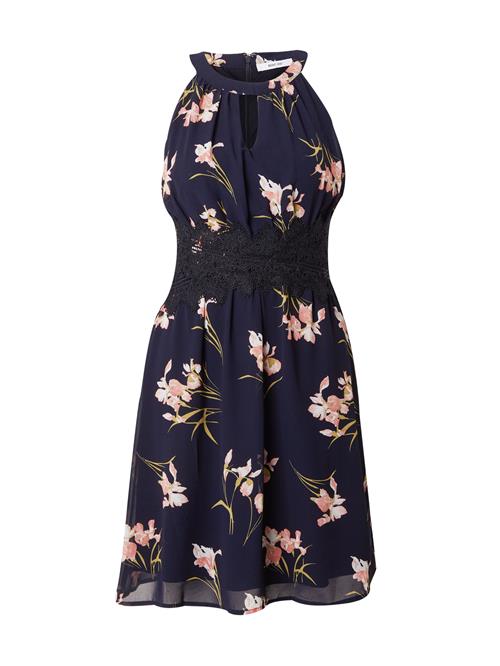 ABOUT YOU Kjole 'Delia'  mørkeblå / khaki / lyserød