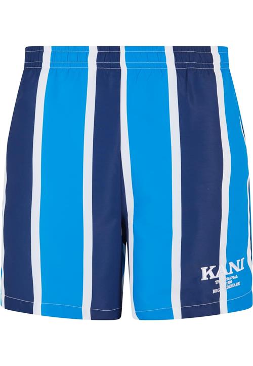 Karl Kani Badeshorts 'KM242-037-1'  blå / hvid