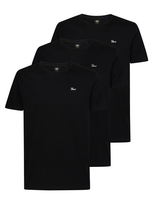 Petrol Industries Bluser & t-shirts 'Sidney'  sort / offwhite