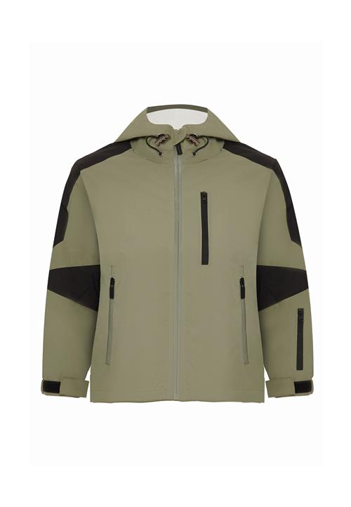 duilio Funktionsjakke  khaki / sort