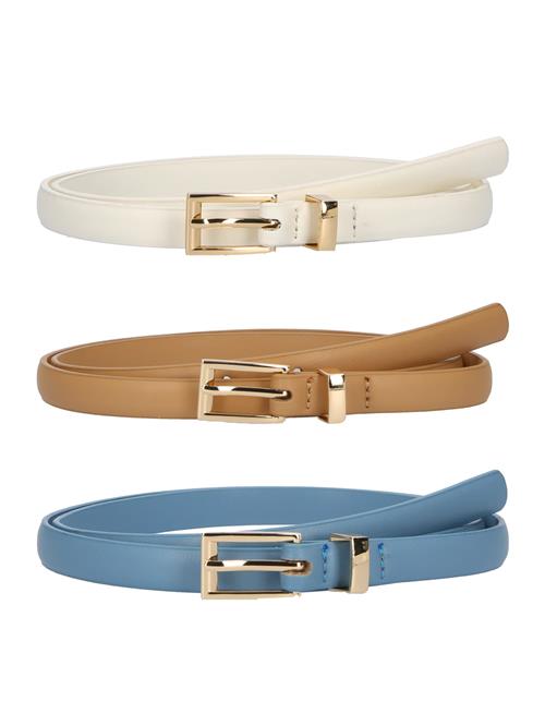 ABOUT YOU Bælte 'Enie'  blå / brun / hvid