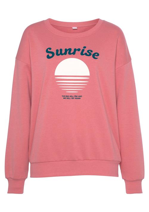 VIVANCE Sweatshirt  petroleum / pink / hvid