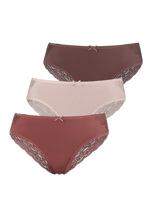 VIVANCE Slip  beige / brun / bordeaux