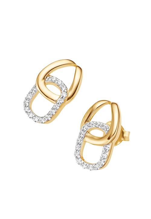 Suri Frey Øreringe ' SFY Conny '  guld