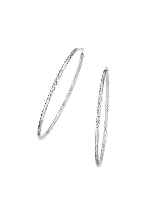 Suri Frey Øreringe ' SFY Loky '  sølv