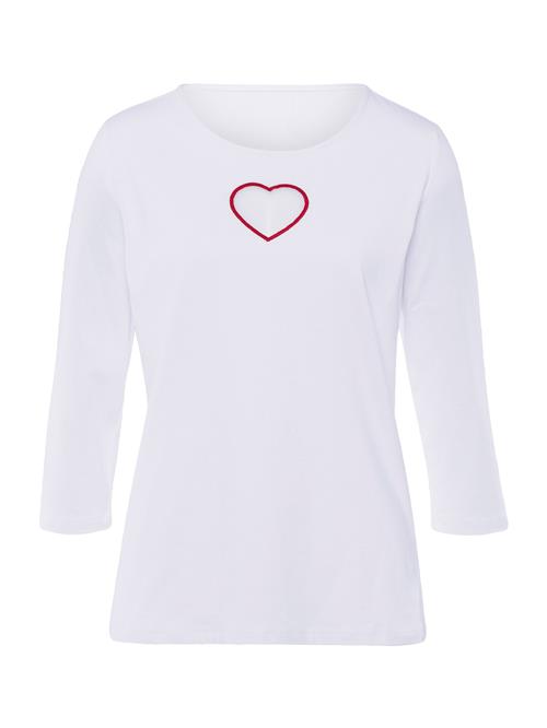 heine Shirts  rød / hvid