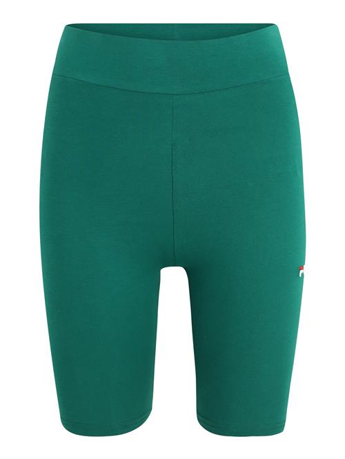FILA Leggings  grøn / blodrød / hvid