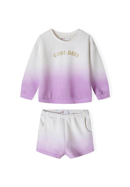 MINOTI Joggingdragt  guld / lavendel / pastellilla