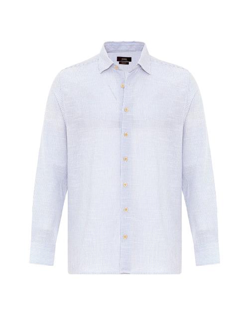 Antioch Skjorte  blå / hvid