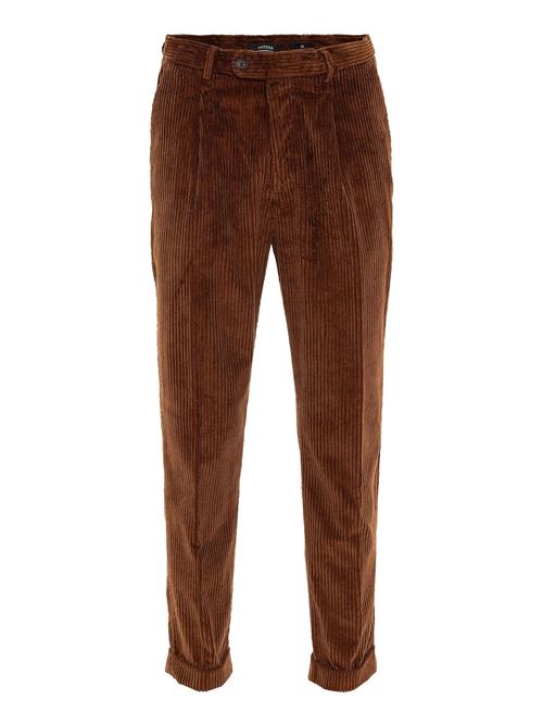 Antioch Bukser med lægfolder  camel