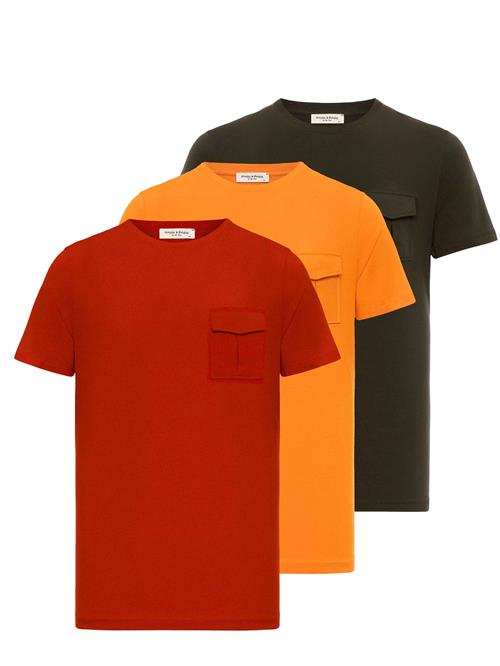 Anou Anou Bluser & t-shirts  mørkegrøn / orange / blodrød