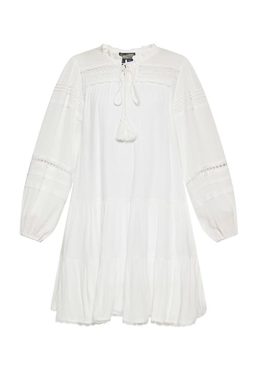 DreiMaster Vintage Sommerkjole  uldhvid