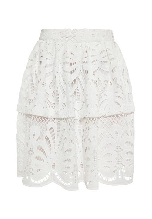 faina Nederdel  uldhvid