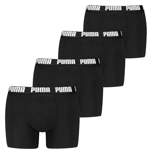 PUMA Boksershorts  sort / hvid