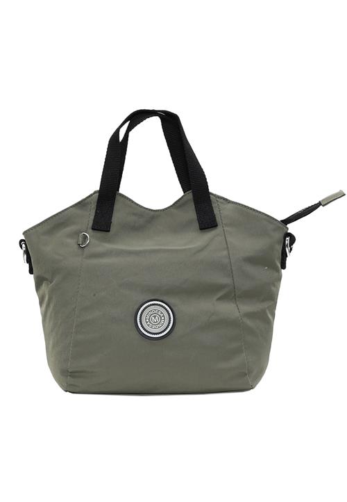 Mindesa Håndtaske  grøn / sort / hvid