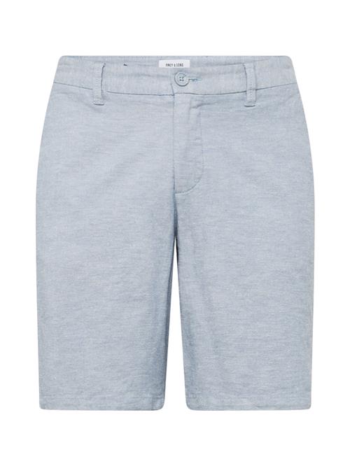 Only & Sons Lærredsbukser 'Mark'  himmelblå