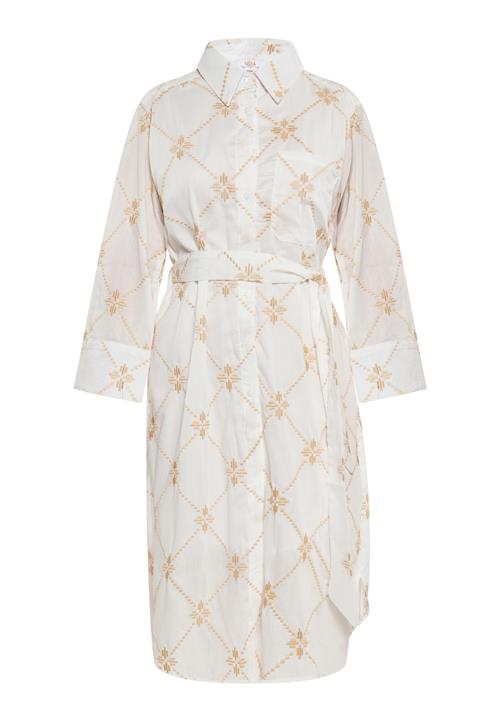 usha FESTIVAL Blusekjole  sand / hvid