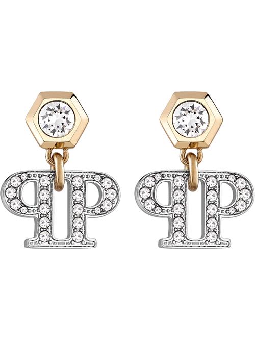 Philipp Plein Øreringe  guld / sølv