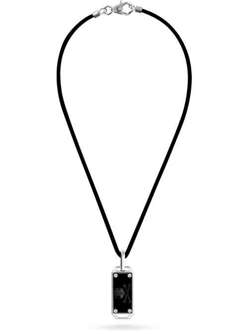 Philipp Plein Kæde  sort / sølv