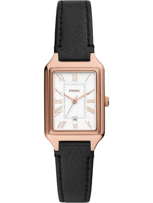 FOSSIL Analogt ur 'RAQUEL'  rosa guld / sort / hvid