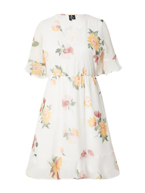 VERO MODA Sommerkjole 'VMSMILLA'  grøn / orange / pink / hvid