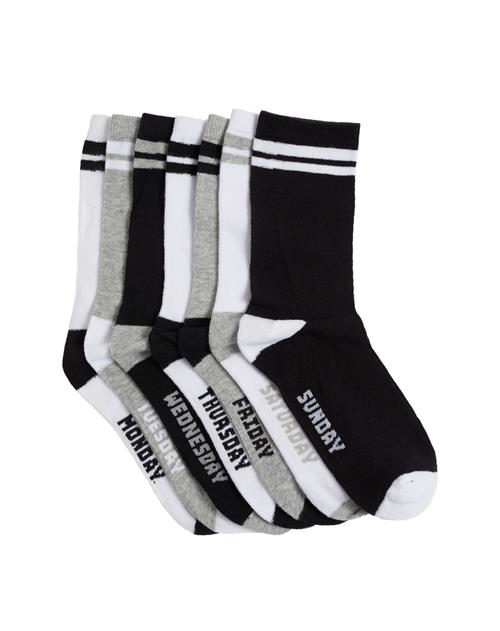 WE Fashion Sokker  grå / sort / hvid