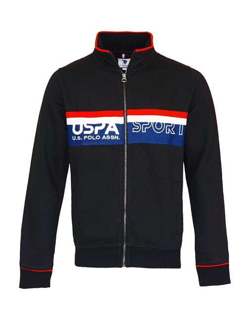 U.S. POLO ASSN. Sweatjakke  royalblå / rød / sort / hvid