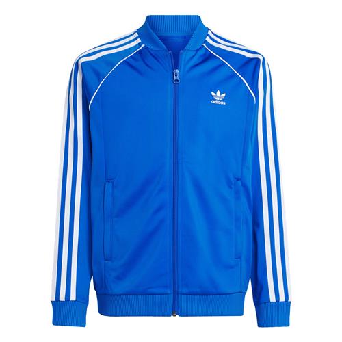 ADIDAS ORIGINALS Sweatjakke 'Adicolor'  blå / hvid