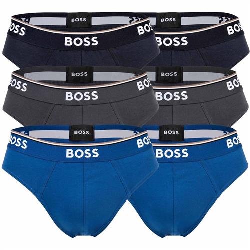 BOSS Slip  blå / grå / hvid