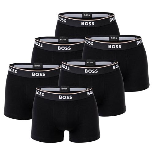 BOSS Boksershorts  sort / hvid