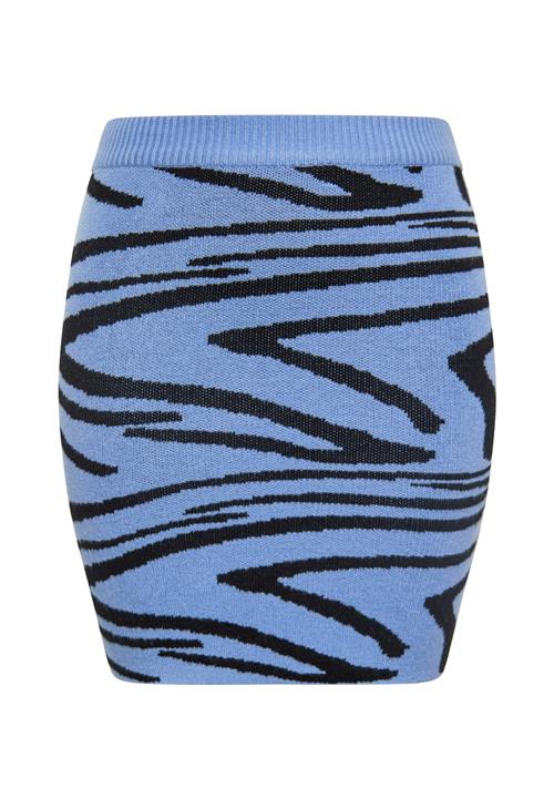 ROCKEASY Nederdel  blå / sort